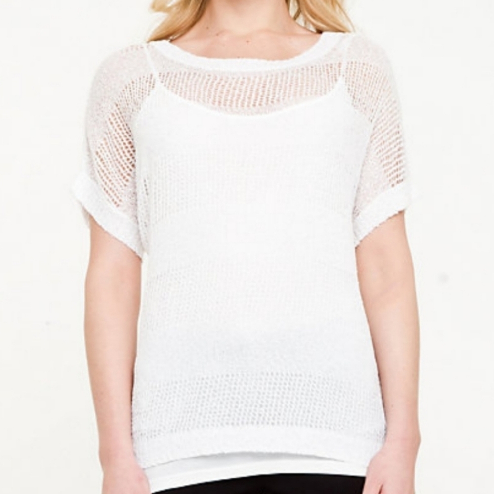 Le Chateau - BNWT White Sweater W Tank XXL
